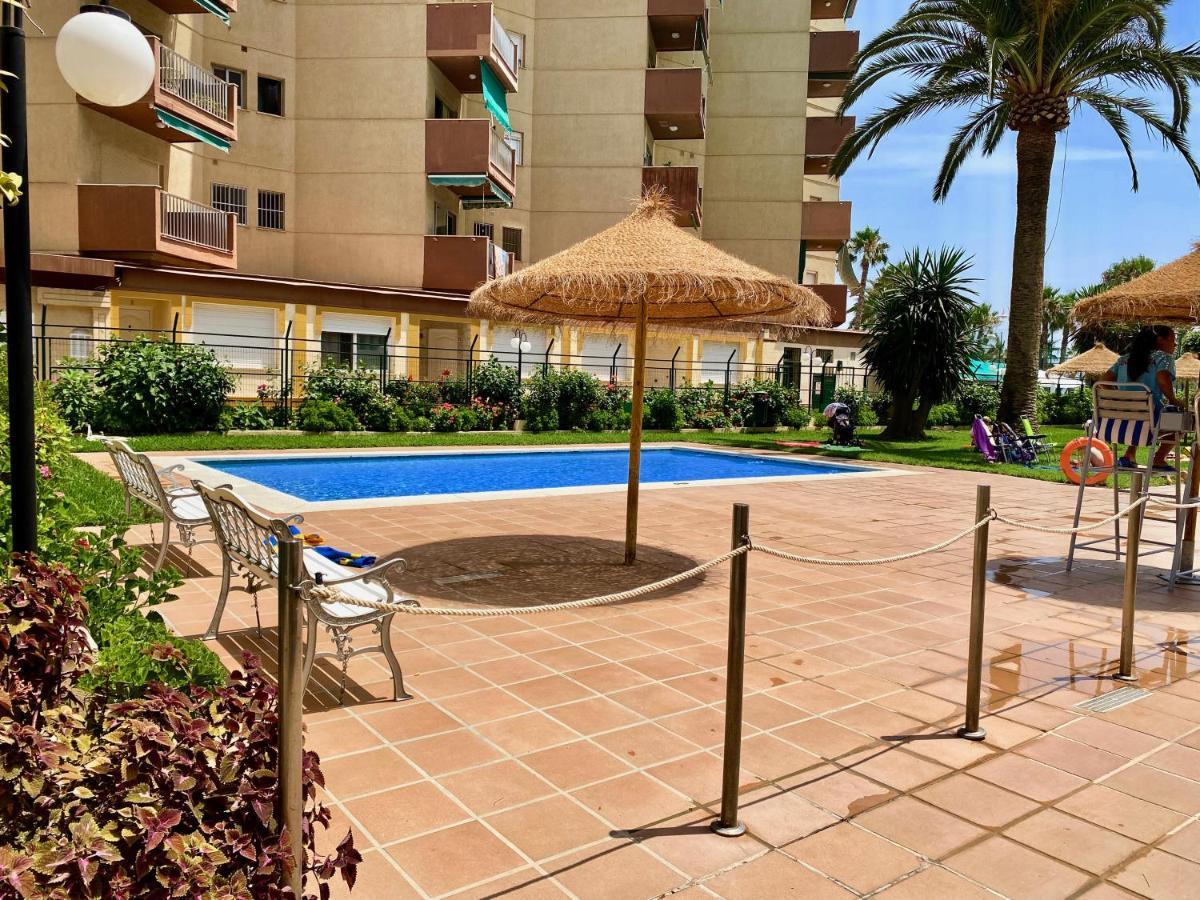 Genial Apartamento En 1A Linea De Playa Con Piscina Almunecar Ngoại thất bức ảnh